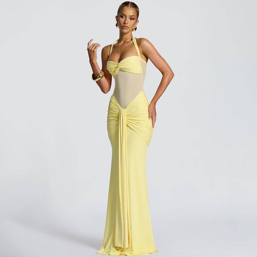 Chic Maxi Dress FigureFlattering Sexy and Trendy: