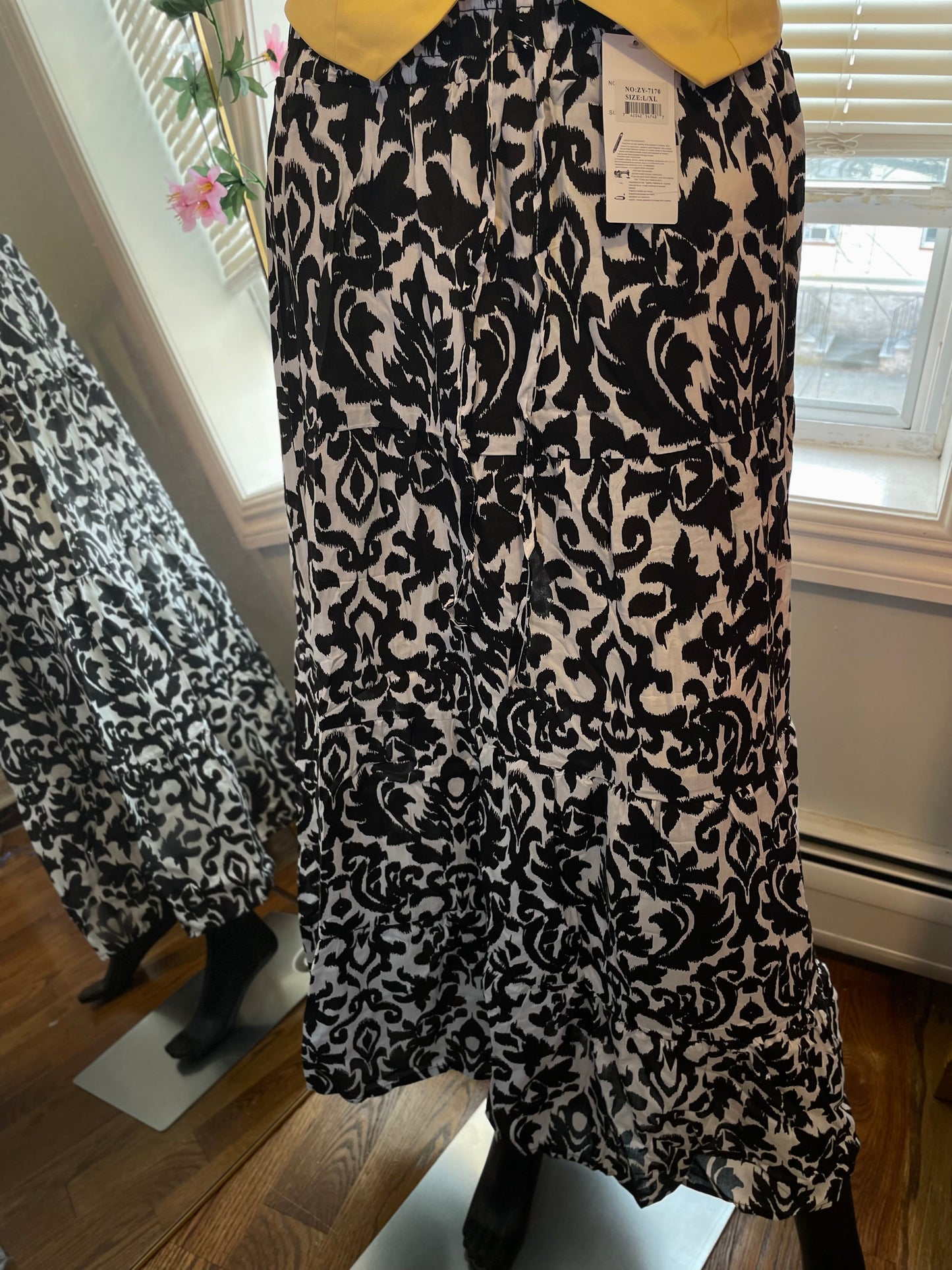 Bohemian maxi Skirt multi Color