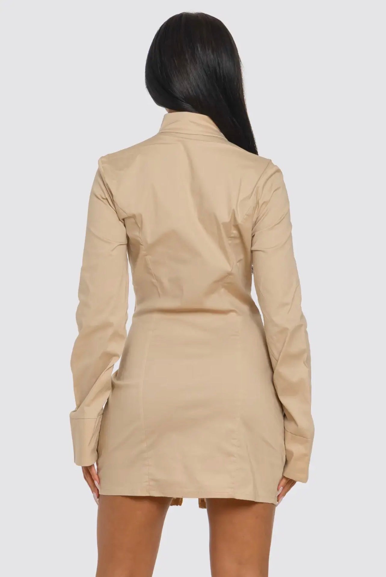 Boss Babe Zip Mini Dress