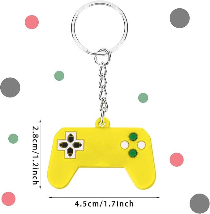 Silicone Game Controller Keychain