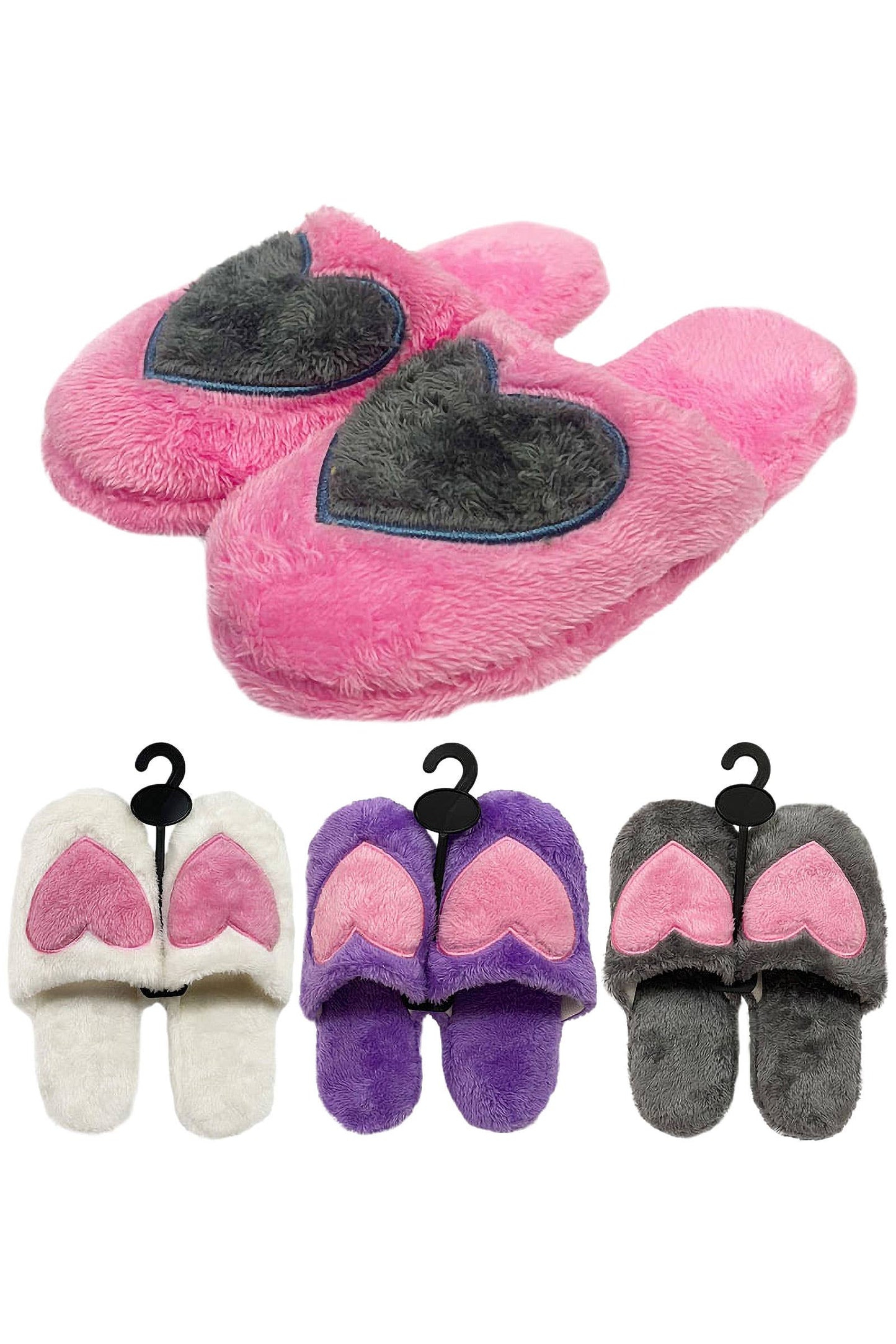 Fluffy house slippers Cozy& Warm indoor Slippers