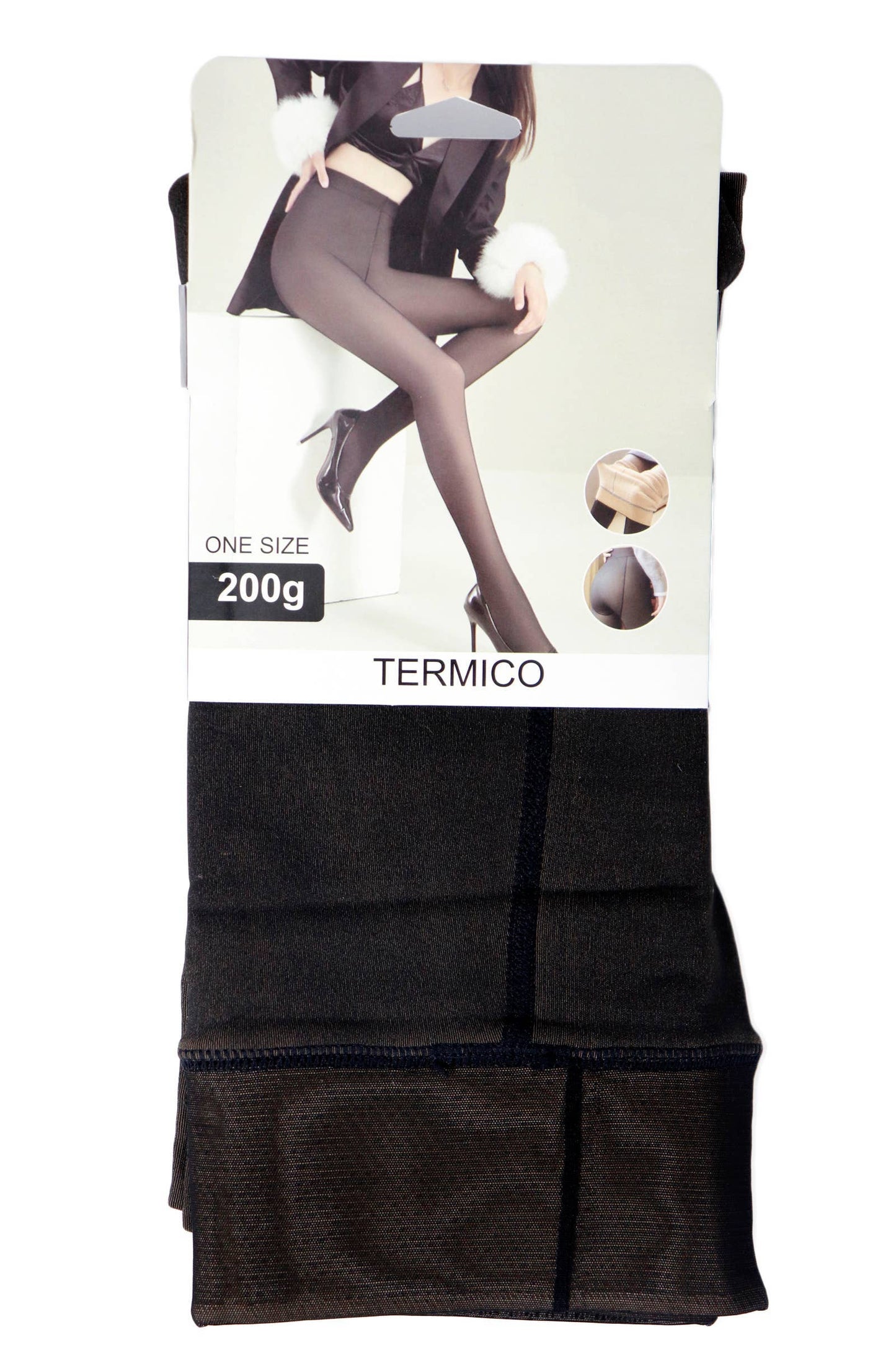 Original Women's Fleece Lined Sheer Pantyhose High Waist Winter Tights