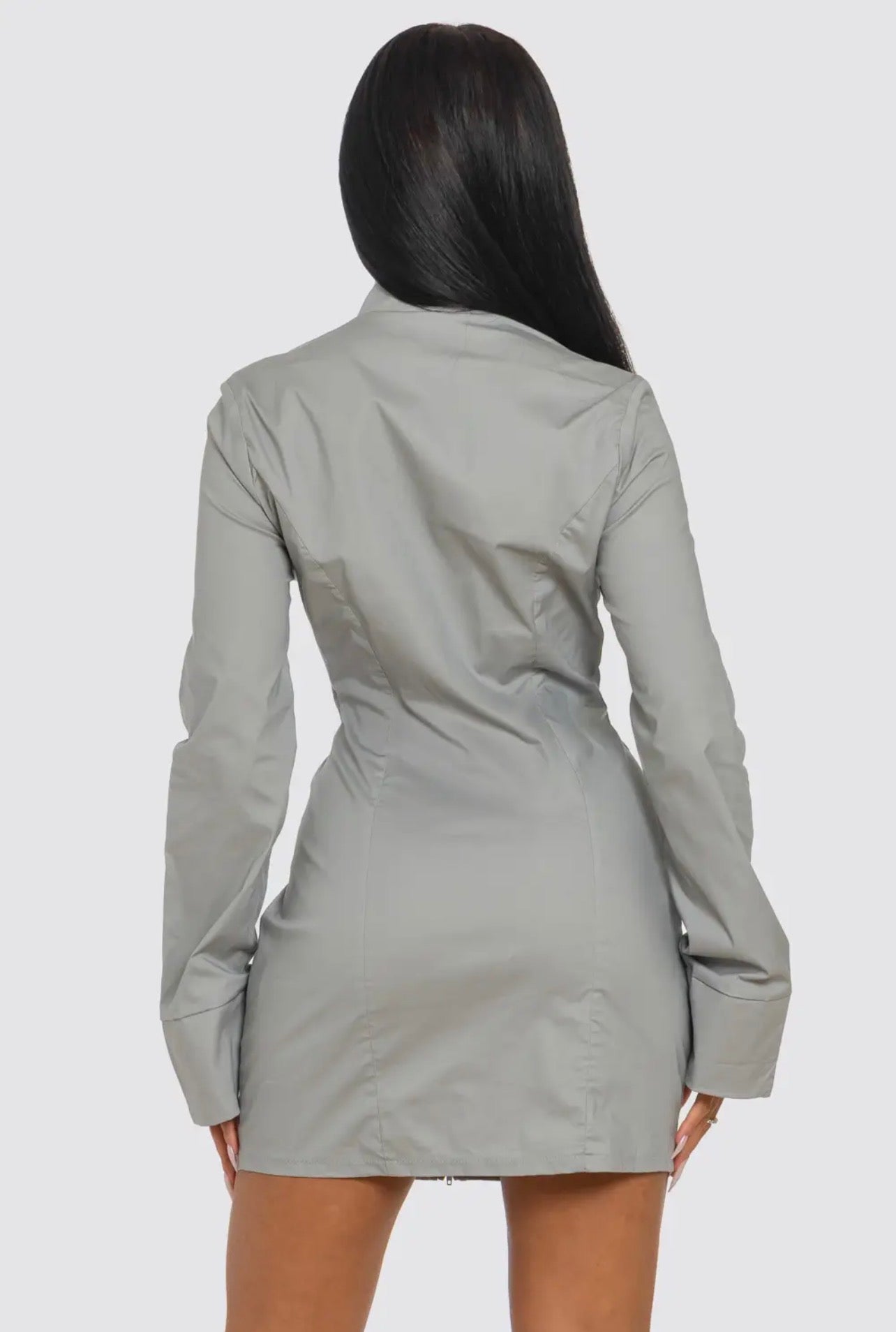 Boss Babe Zip Mini Dress