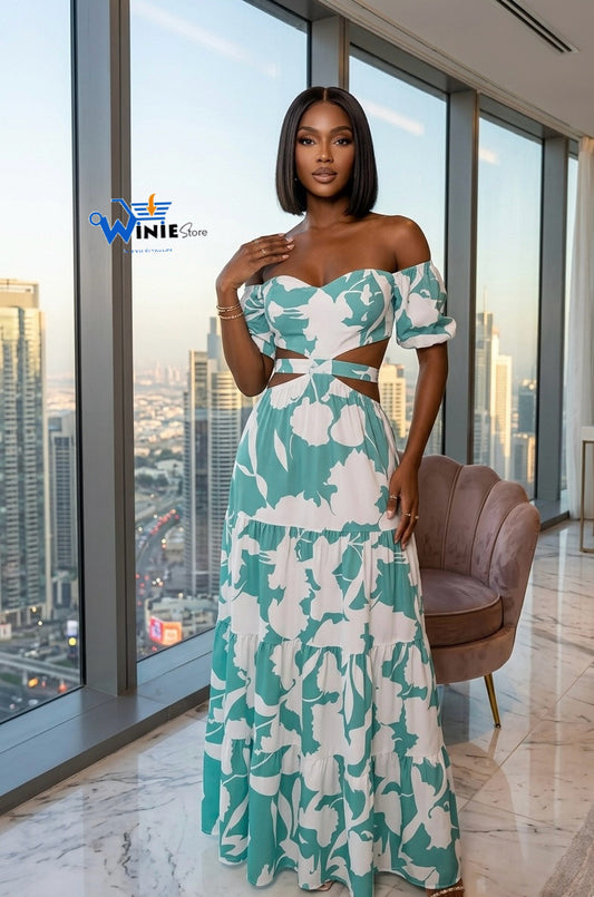 Coastal Breeze Maxi Dress