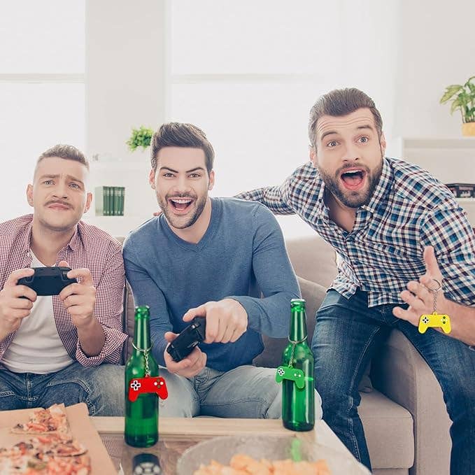 Silicone Game Controller Keychain