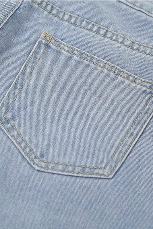 Ripped Heart Cut-Out Jeans