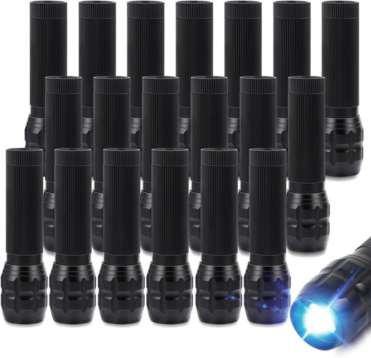 Mini LED Flashlight Bulk Pack Pocket Size, Bright & Durable with Lanyard