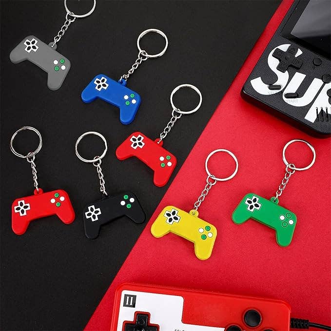 Silicone Game Controller Keychain